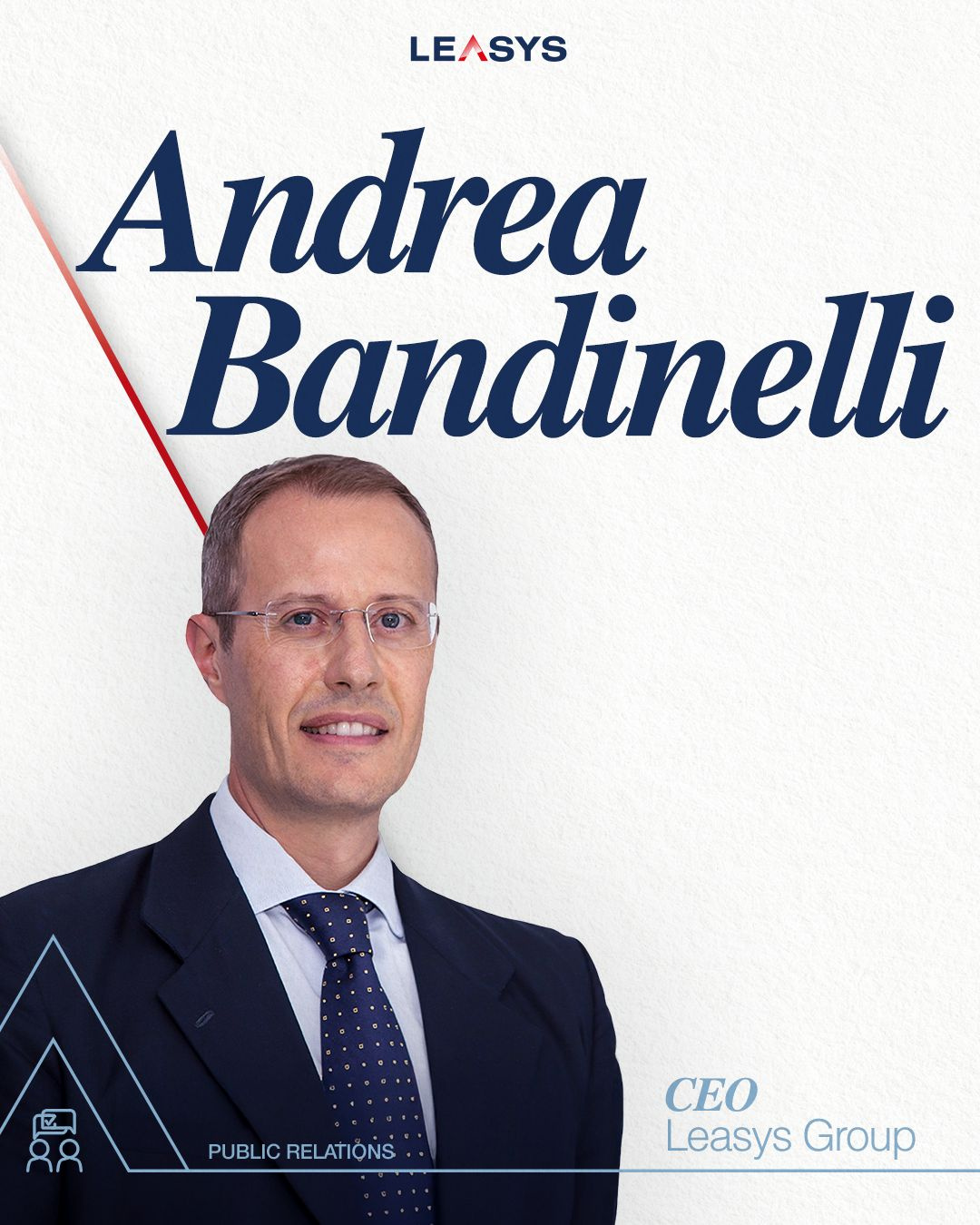 Andrea Bandinelli Appointed CEO of Leasys